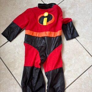 Superhero infant Costume - Red and Black